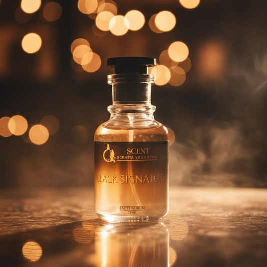 Scentia Your Story Black Signature Perfume – Everglow Edition Long-Lasting Luxury Fragrance ~ 50 ML
