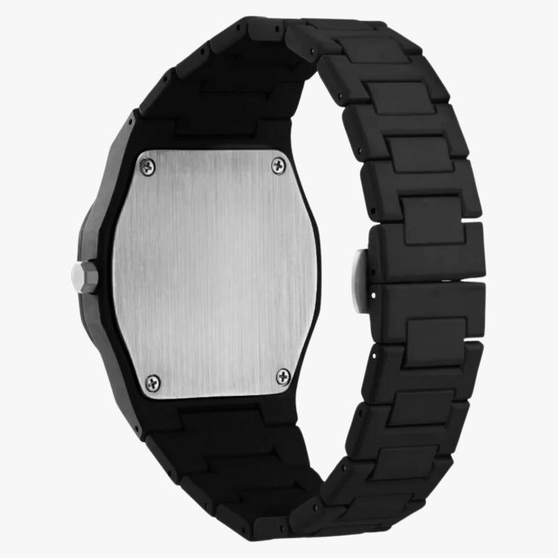 Premium Black Stainless Steel Men’s Timepiece – Multi-Dial Luxury Watch, Water-Resistant (Box Included)