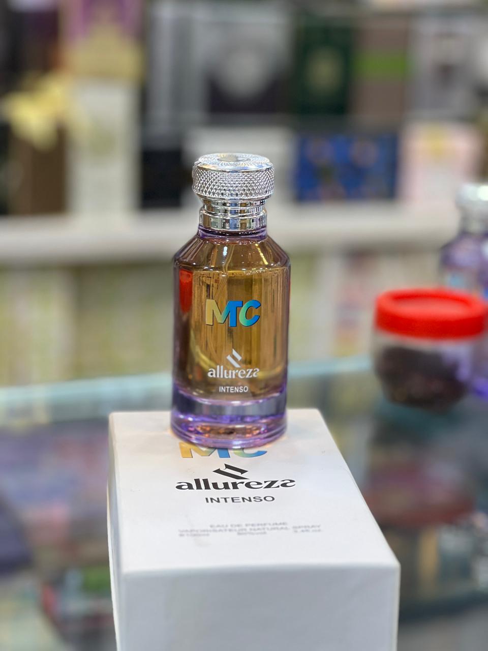 MTC Allureza Intenso Perfume Premium Quality Elegant Fragrance Long Lasting - 100ML
